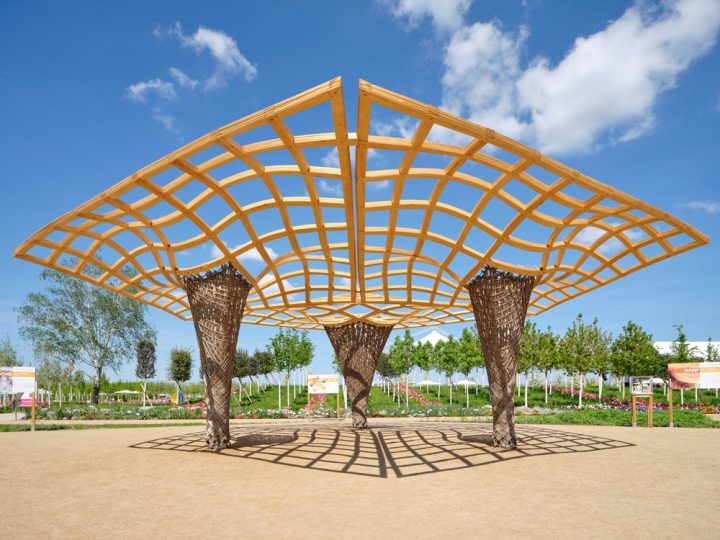 Schnittholz von Schorn & Groh für die BUGA 2023 Kunst