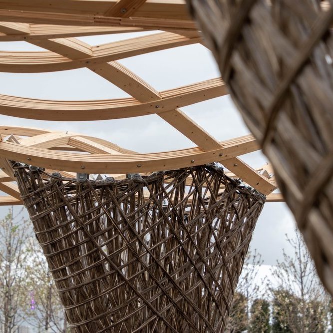 Schnittholz von Schorn & Groh für die BUGA 2023 vor Ort